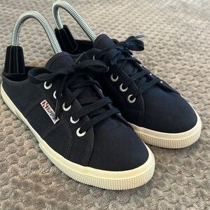 Superga Blue Slip On Shoes Size 5